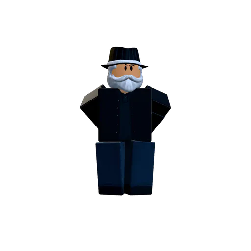 A guard — Roblox avatar pose by @mrbaidin