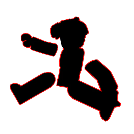 Action Sprint — Roblox avatar pose by @pubg2among8