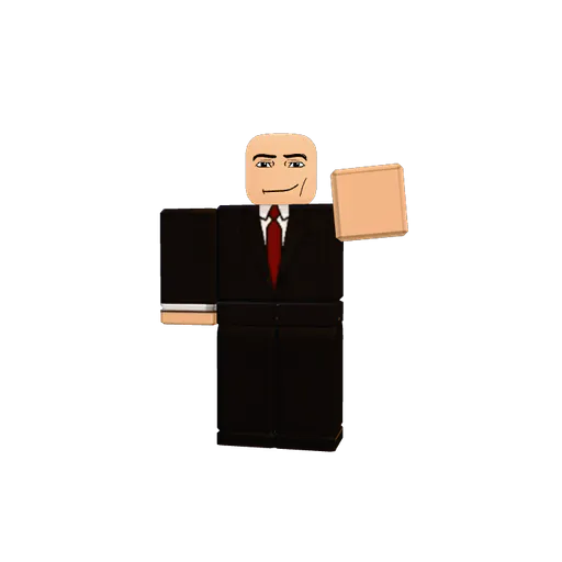 AD pointing — Roblox avatar pose by @caveiranegra190