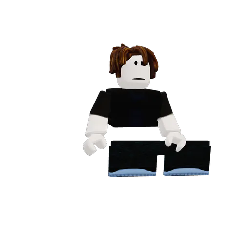 bacon chasing his feet — Roblox avatar pose by @capist
