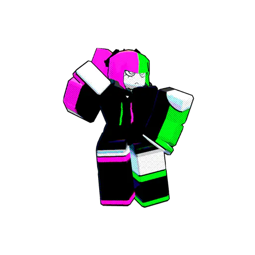 Blocky Confident thing — Roblox avatar pose by @jammingsunn