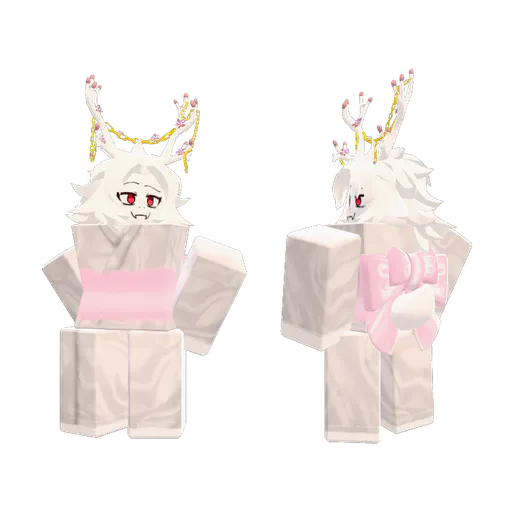 clothing showcase duo — Roblox avatar pose by @wolfik244cz