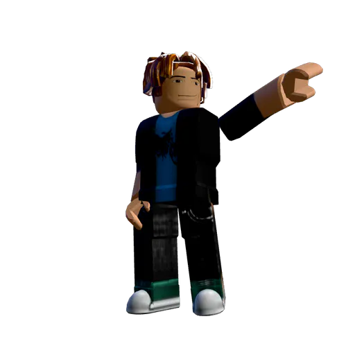 Confident Pointer — Roblox avatar pose by @asancak