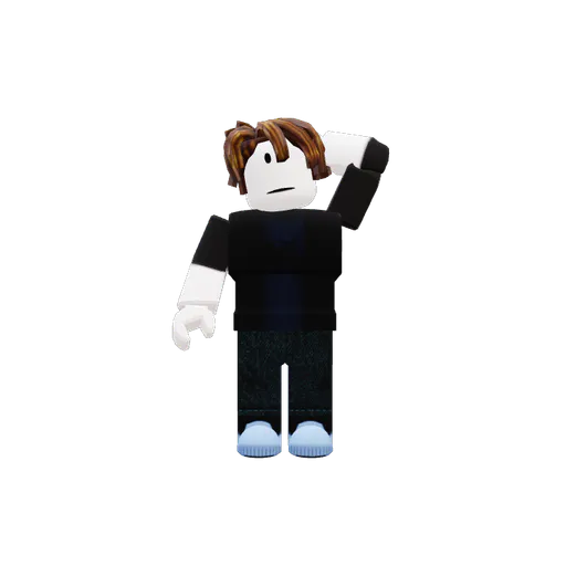 confused — Roblox avatar pose by @renderbux