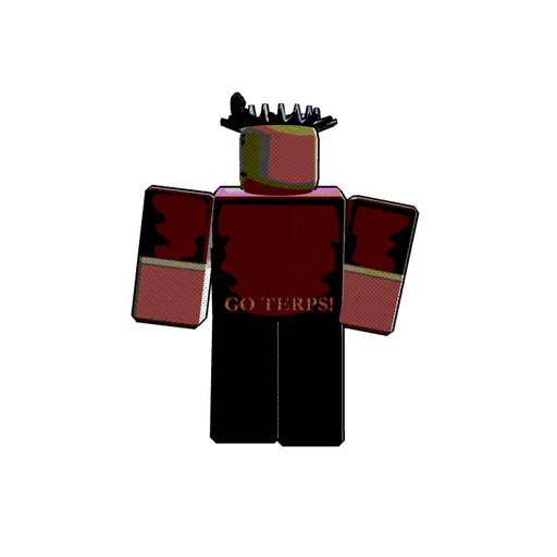 Dignity looking behind his back — Roblox avatar pose by @m5rcel