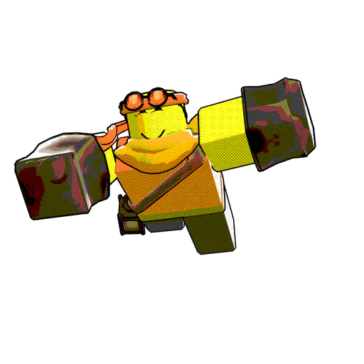 Diving survivor — Roblox avatar pose by @coolerguy