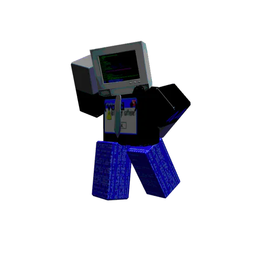 Don't mind me, just walking — Roblox avatar pose by @fche