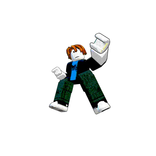 Dramatic Uppercut Stance remix — Roblox avatar pose by @buzzbee905