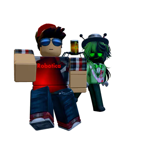 Dual Side Lean Stance — Roblox avatar pose by @pkosan8