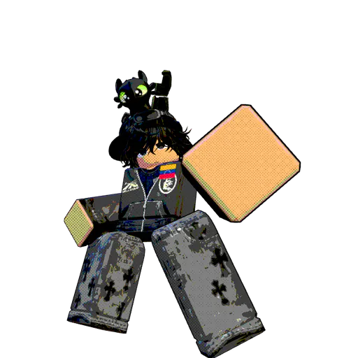 Dynamic Action Leap — Roblox avatar pose by @franciscooo