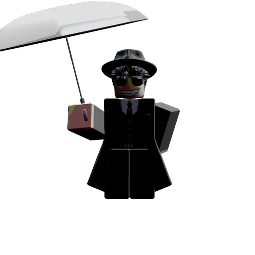 extremely cool umbrella pose — Roblox avatar pose by @sunnybutcool
