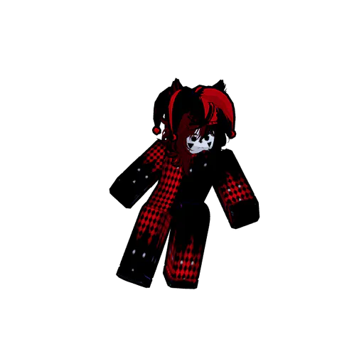 floating jester — Roblox avatar pose by @snowpotato