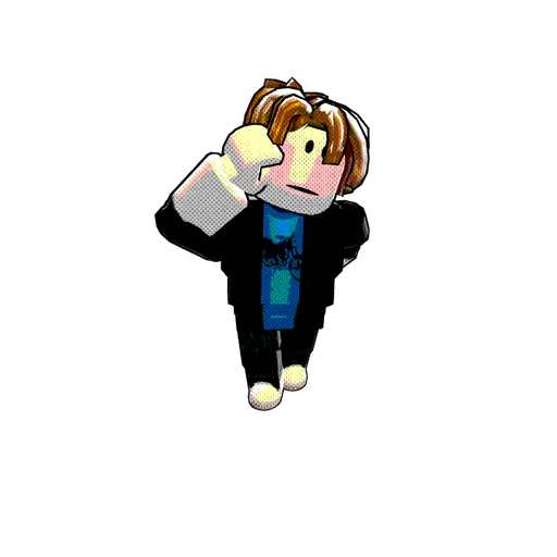 Foreshortening2 remix — Roblox avatar pose by @esladerjaus