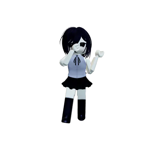 Giggling — Roblox avatar pose by @sweetmelodyangel