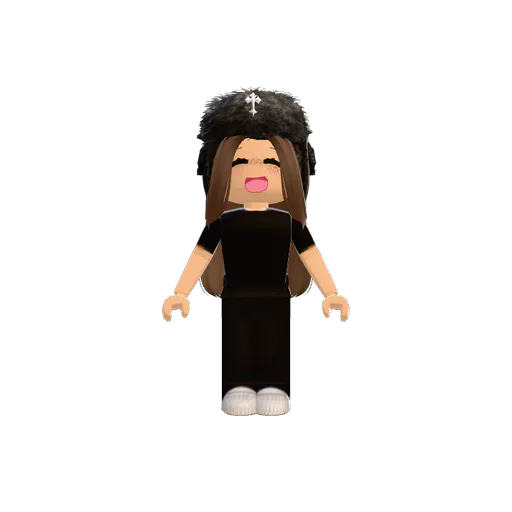 Happy Standing Smile — Roblox avatar pose by @yulia_timina