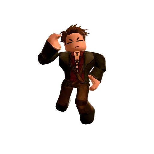 Head Scratching ConfusionJump — Roblox avatar pose by @lapiziold