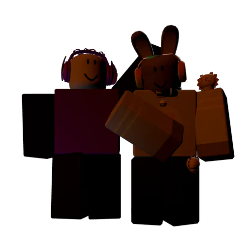 Headpats — Roblox avatar pose by @uneorangedouce