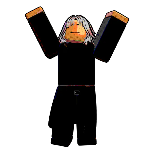 Hey! Down here! — Roblox avatar pose by @bobothegreat