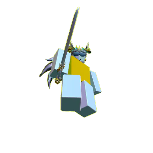 Laying sword — Roblox avatar pose by @chipte
