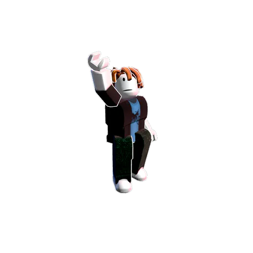 One Arm Raised Energetic — Roblox avatar pose by @the_real1575