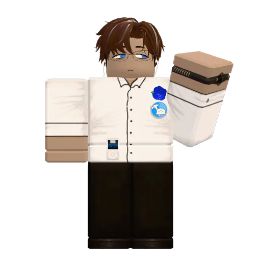 Pointing up — Roblox avatar pose by @ashroof