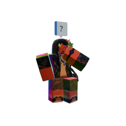 Pondering — Roblox avatar pose by @caffein3