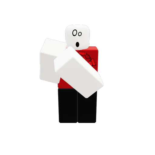 R6 rubbing hands — Roblox avatar pose by @yin
