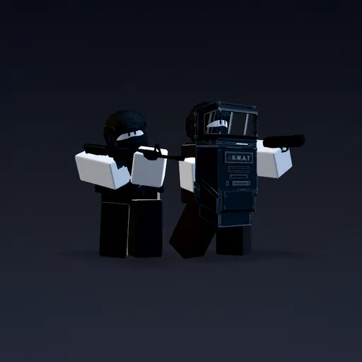 Swat units — Roblox avatar pose by @bucket