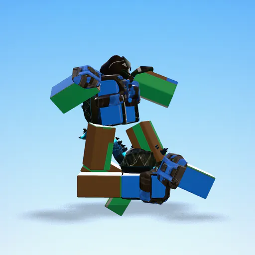 Swimming duo pose — Roblox avatar pose by @peenarnilius