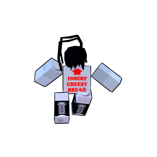 The cheesy bread stature — Roblox avatar pose by @bendy52810me