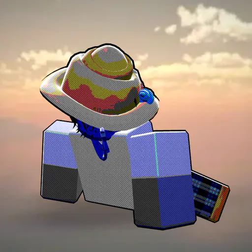 The sunset... will it ever be this beautiful again? — Roblox avatar pose by @creator