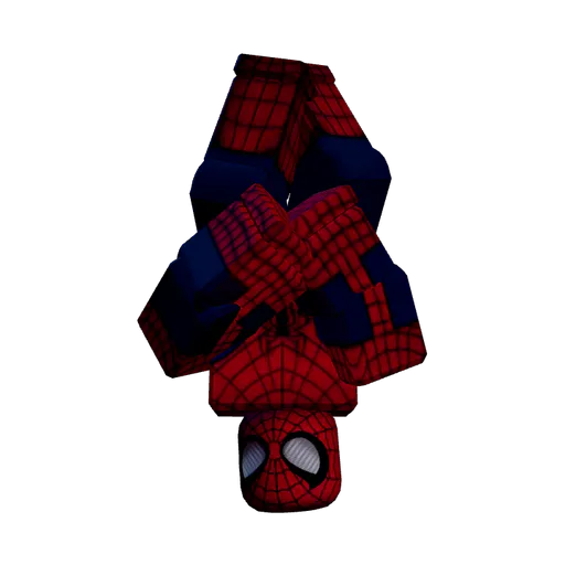 Upside Down Spider-Man Pose remix — Roblox avatar pose by @noor_kio