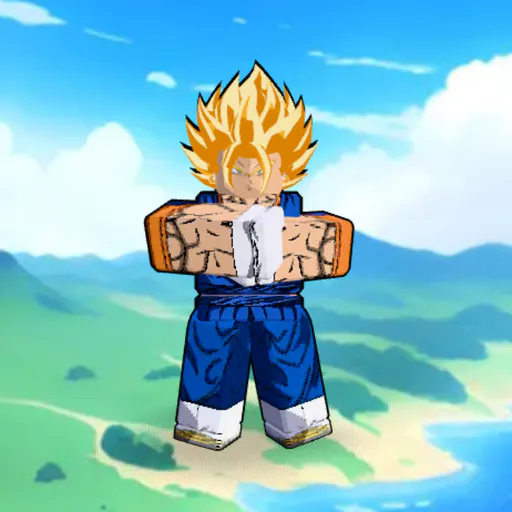 Vegito DBZ pose — Roblox avatar pose by @blizzardfrost