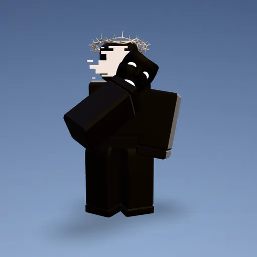 What’s behind the mask? — Roblox avatar pose by @creator